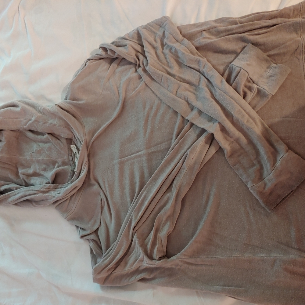 Long sleeve shirt with hood